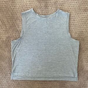 All in Motion Women's Gray Sleeveless Muscle Tee
